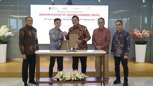 Sinergi strategis antarBUMN tersebut mencerminkan dukungan pengembangan teknologi satelit dan sistem pertahanan nasional, yang selaras dengan program Asta Cita.