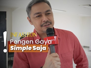 img-title Dulu Nyentrik-Penuh Aksesori, Thomas Djorghi Kini Pilih Gaya Kasual