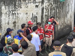 Gibran Cek Kondisi Pasar Badung-Kumbasari Seusai Diterjang Banjir Parah