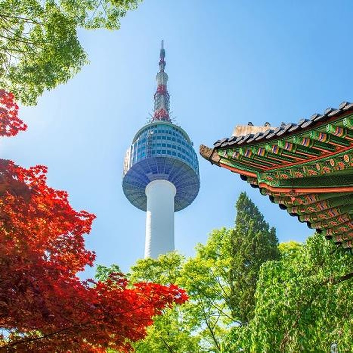 Dalam film Kpop Demon Hunters, N Seoul Tower menjadi latar untuk pertarungan klimaks, ketika boy band iblis, Saja Boys, menampilkan lagu Your Idol sebelum menghadapi kekuatan musik dari HUNTR/X (Huntrix).