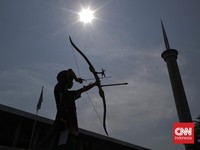 Meneladani Sunah Nabi Lewat Panahan di Masjid Istiqlal
