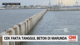 VIDEO: Cek Fakta Tanggul Beton di Marunda