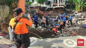 Satu Keluarga di Bali Dilaporkan Hilang Terseret Banjir
