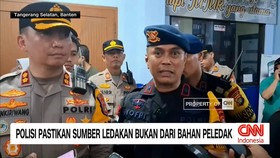 VIDEO: Polisi Pastikan Sumber Ledakan Bukan dari Bahan Peledak