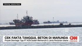 VIDEO: Cek Fakta Tanggul Beton di Marunda