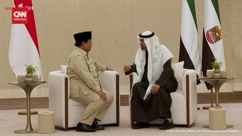 VIDEO: Momen Pertemuan Prabowo dan MBZ di Abu Dhabi