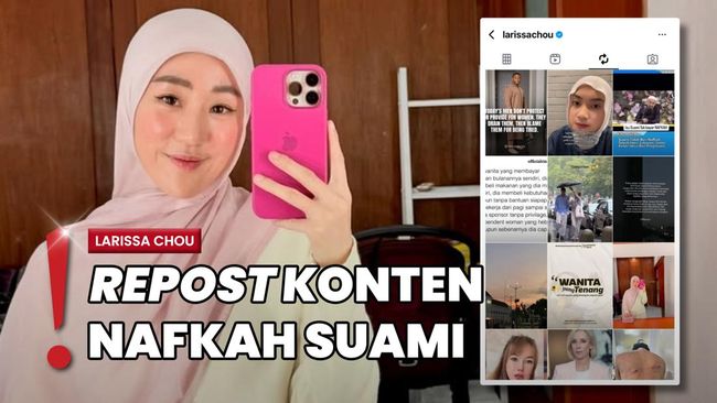 Larissa Chou Diterpa Isu Pisah, Jarang Tampil Bareng-Foto Suami Hilang