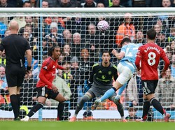 Babak I Selesai, City Ungguli MU 1-0