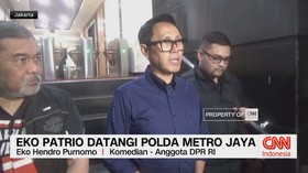 VIDEO: Eko Patrio Datangi Polda Metro Jaya
