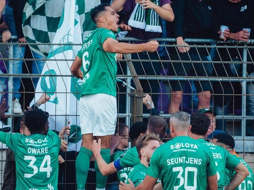 Kata-kata Joey Pelupessy Usai Cetak Gol Pertama untuk Lommel