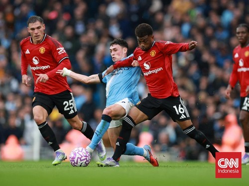 Hasil Babak 1: Man City Ungguli MU, Haaland Nyaris Cetak Gol 23 Detik