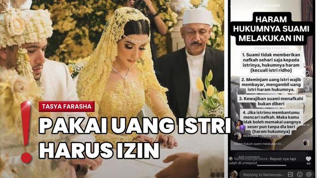 Isu Gugat Cerai, Tasya Farasya Sempat Insomnia-Repost soal Nafkah Suami
