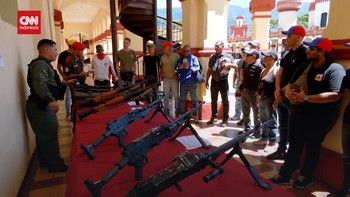 VIDEO: Venezuela Adakan Latihan Senpi Sipil saat Tegang dengan AS