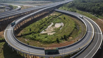 FOTO: Tol Betejem Segmen Tempino-Simpang Nees Jambi Resmi Beroperasi