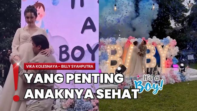 Vika Hamil Anak Laki-laki, Billy Syahputra Langsung Loncat Kegirangan
