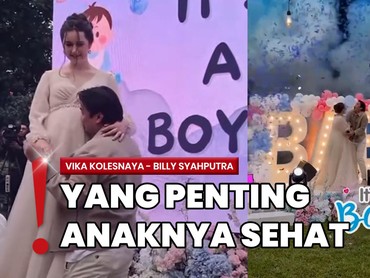 img-title Vika Hamil Anak Laki-laki, Billy Syahputra Langsung Loncat Kegirangan