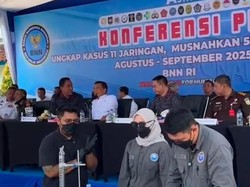 BNN Bekuk 53 Tersangka dari 11 Jaringan Pengedar, 503 Kg Narkoba Disita