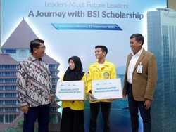 Danai Rp 65,5 M, BSI Fasilitasi Mahasiswa Unggulan Daerah Masuk Kampus Top