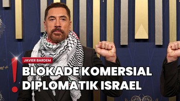 Javier Bardem Pakai Keffiyeh di Emmys 2025, Suarakan Free Palestine