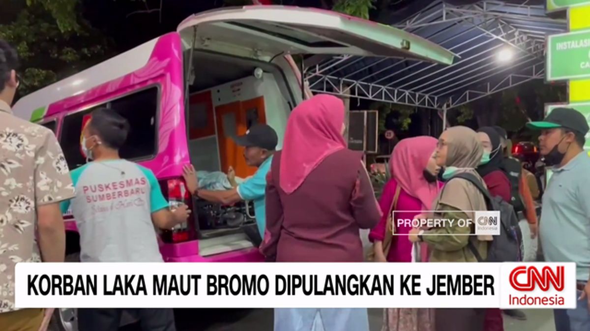 VIDEO: Korban Laka Maut Bromo Dipulangkan ke Jember