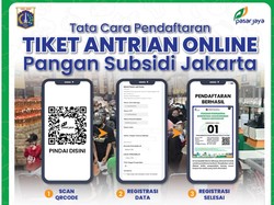 Link dan Cara Daftar Antrian KJP Pasar Jaya untuk Beli Sembako Bersubsidi