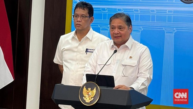Menko Perekonomian Airlangga Hartarto optimistis ekonomi Indonesia bisa tumbuh 5,2 persen yoy tahun ini berkat stimulus ekonomi baru Presiden Prabowo Subianto.