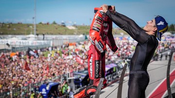 Sorotan Dunia Olahraga CNN Sport : Balas Ejekan, Marquez Selebrasi GOAT Messi di MotoGP San Marino