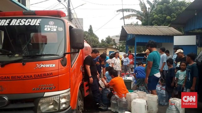 Perumda TB mendata beberapa titik wilayah yang mengalami hambatan pasokan air bersih adalah Kecamatan Priuk, Jatiuwung, Cibodan, dan Karawaci.