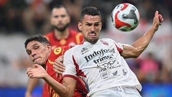 FOTO: Persija Jakarta Ditahan Imbang Bali United