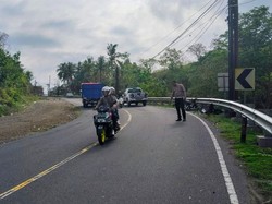 Komisioner KPU Karangasem Tabrak Pemotor di Jalur Amlapura-Denpasar