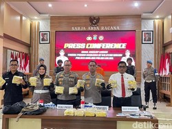 Residivis Ngacir Saat Disapa Anggota Patroli, Tertangkap Bawa 19 Kg Sabu