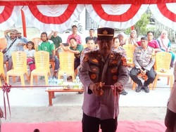 Polres Dumai Resmikan Green Satkamling Perkuat Keamanan dan Tanam Pohon