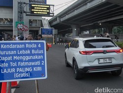 Mobil Gratis Lewat GT Fatmawati 2 Lanjut Sampai Oktober Jika Ampuh Urai Macet