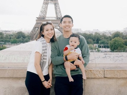 Shanju Eks JKT 48 Rayakan Ultah Jonatan Christie Bareng Si Kecil di Paris, Ini Potret Bahagianya