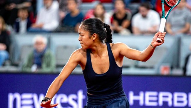 Petenis asal Prancis Tiantsoa Sarah Rakotomanga Rajaonah tak menyangka bisa mengalahkan petenis putri Indonesia Janice Tjen pada final Sao Paulo Open
