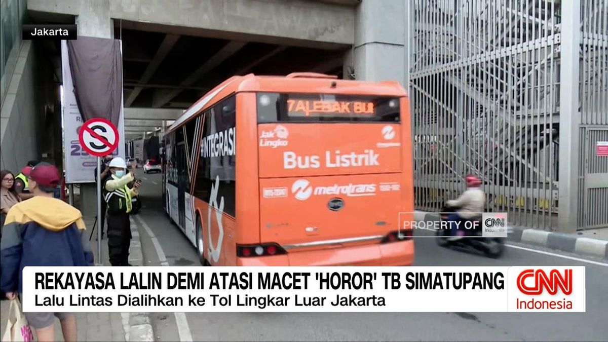 VIDEO: Rekayasa Lalu Lintas Atasi Macet 'Horor' TB Simatupang