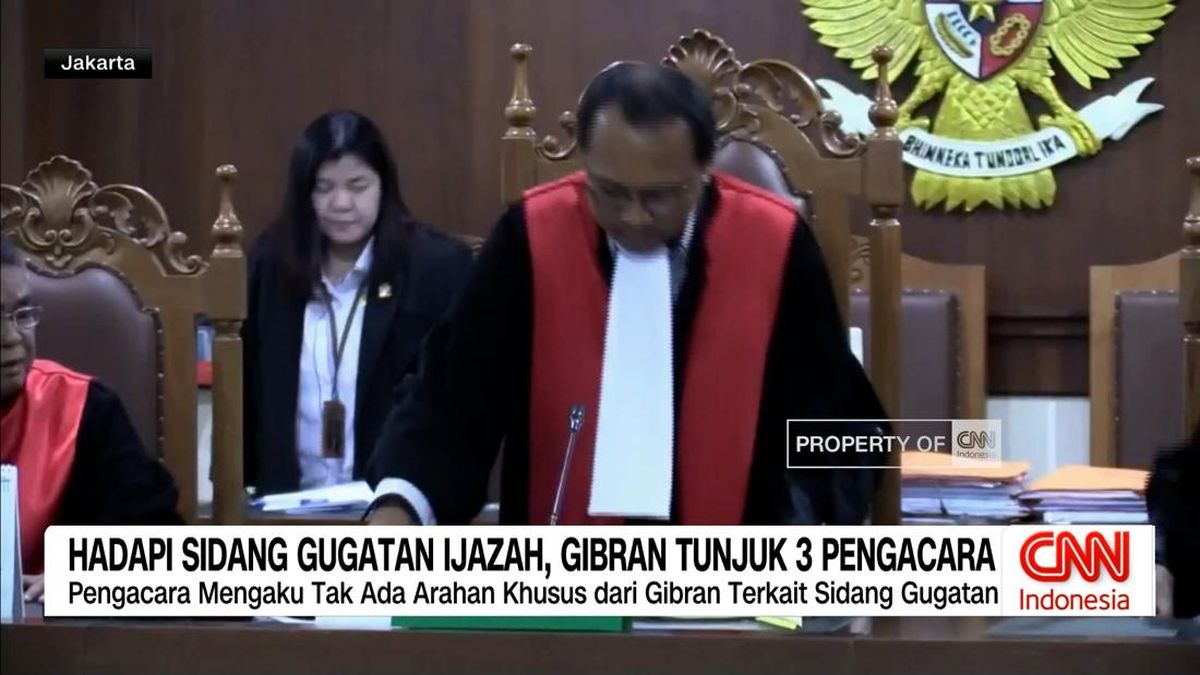 VIDEO: Gibran Tunjuk Tiga Pengacara Hadapi Gugatan Ijazah