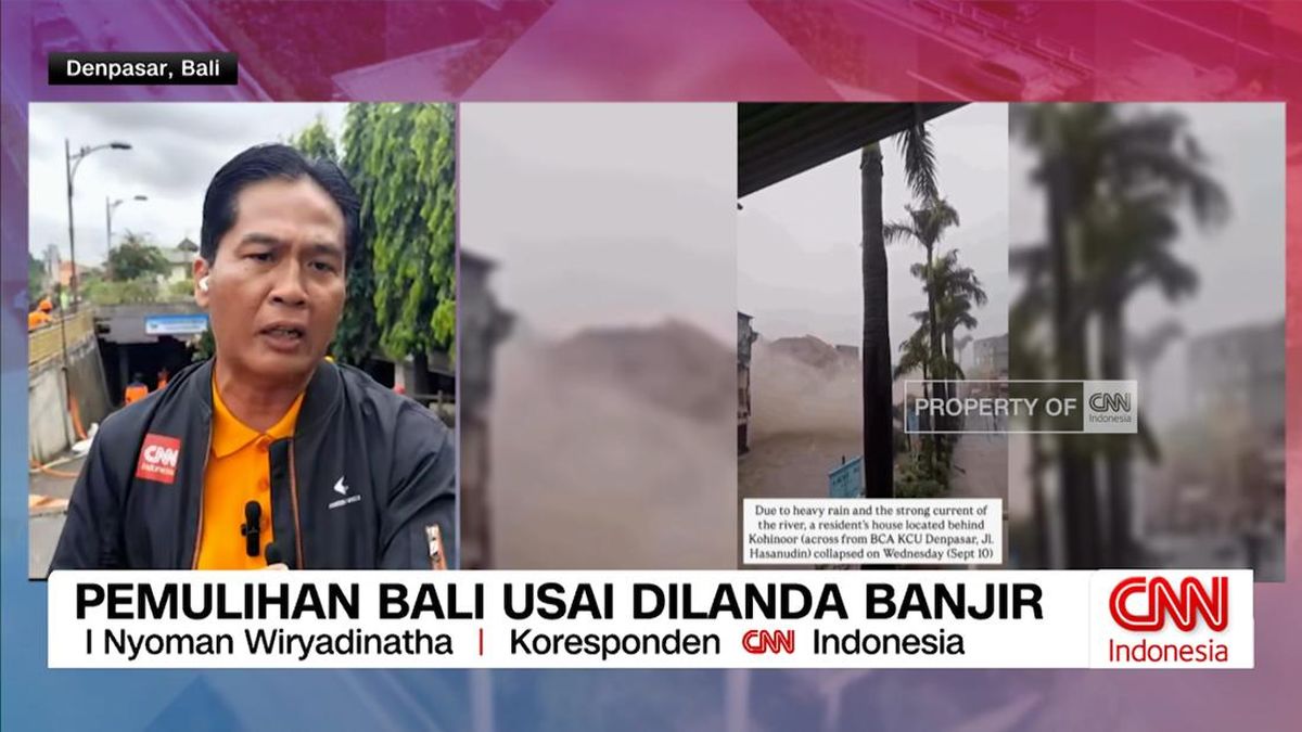 VIDEO: Pemulihan Bali Usai Dilanda Banjir