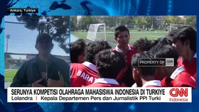 VIDEO: Serunya Kompetisi Olahraga Mahasiswa Indonesia di Turkiye