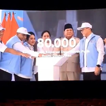 Viral di Medsos, Ini Isi Video Program Prabowo-Gibran yang Ditayangkan di Bioskop