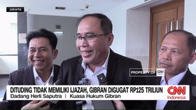 VIDEO: Dituding Tidak Memiliki Ijazah, Gibran Digugat Rp125 Triliun