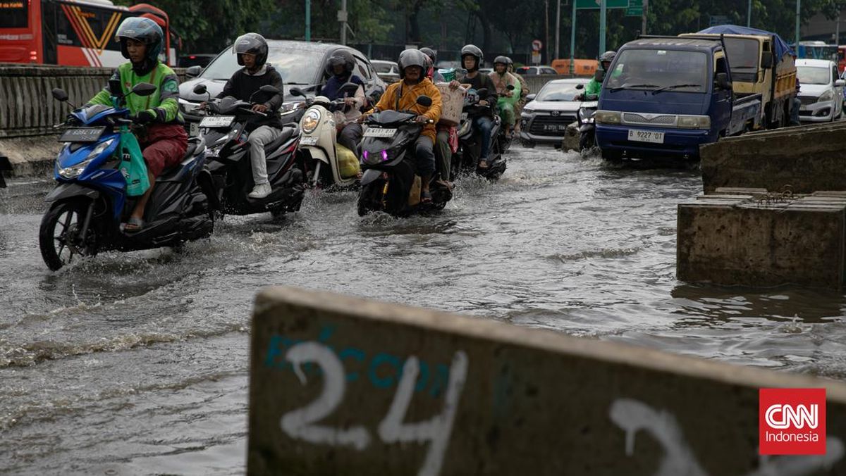 20 RT di Jakarta Masih Terendam Banjir Selasa Pagi
