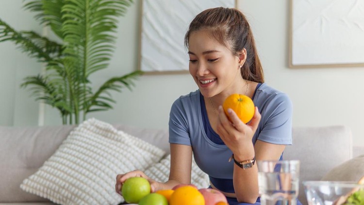 Ilustrasi Diet Buah Ilustrasi Diet Buah