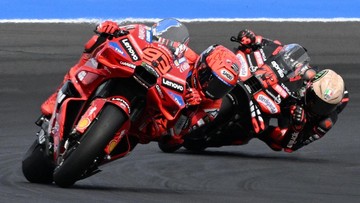 Berita Olahraga Terkini CNN Sport : Kalah di MotoGP San Marino, Bezzecchi Simpan Dendam ke Marc Marquez