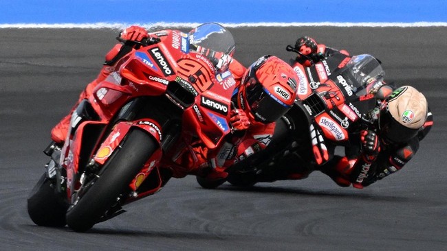 Marco Bezzecchi punya 'dendam' kepada Marc Marquez yang mengalahkannya dalam balapan MotoGP San Marino 2025 akhir pekan lalu.