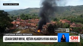 VIDEO: Ledakan Sumur Minyak, Nestapa Hilangnya Nyawa Manusia