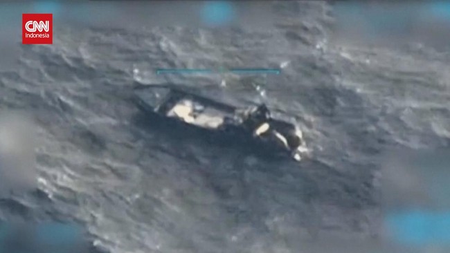 AS kembali serang kapal yang dituduh bawa narkoba di Samudra Pasifik, empat orang tewas.