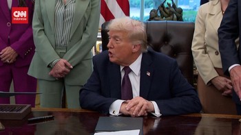 VIDEO: Trump Janji Israel Tak Serang Qatar Lagi