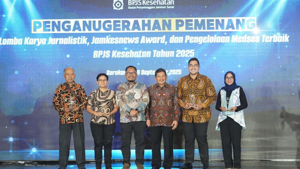 19 Jurnalis Raih Penghargaan Lomba Karya Jurnalistik BPJS Kesehatan