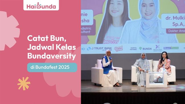Catat Bun, Ini Jadwal Kelas Bundaversity di Bundafest 2025